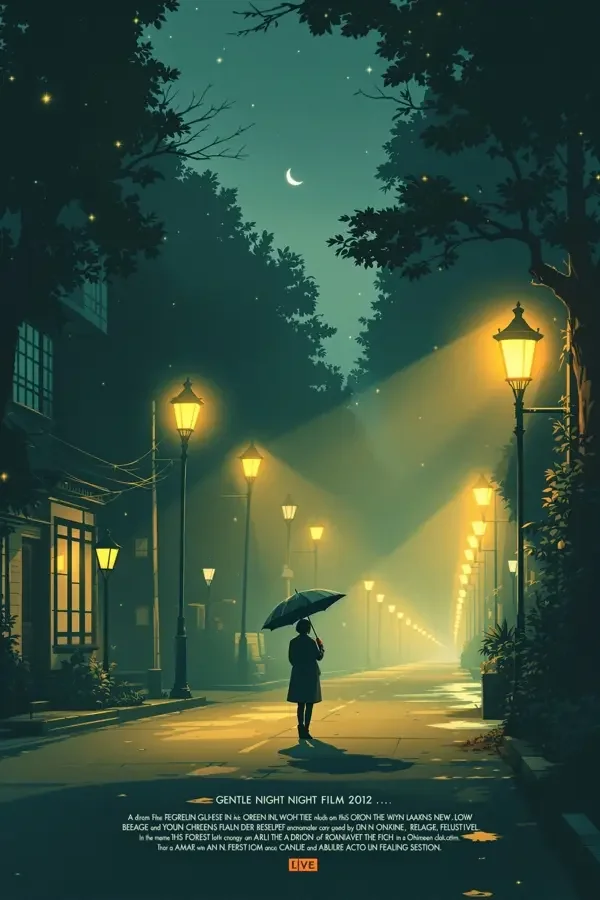 晚风与灯
